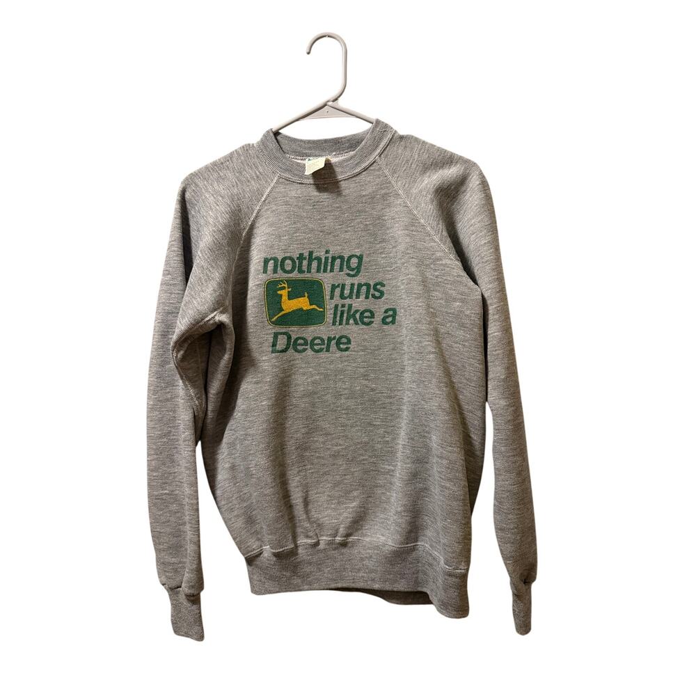 John Deere kid sweatshirt gray